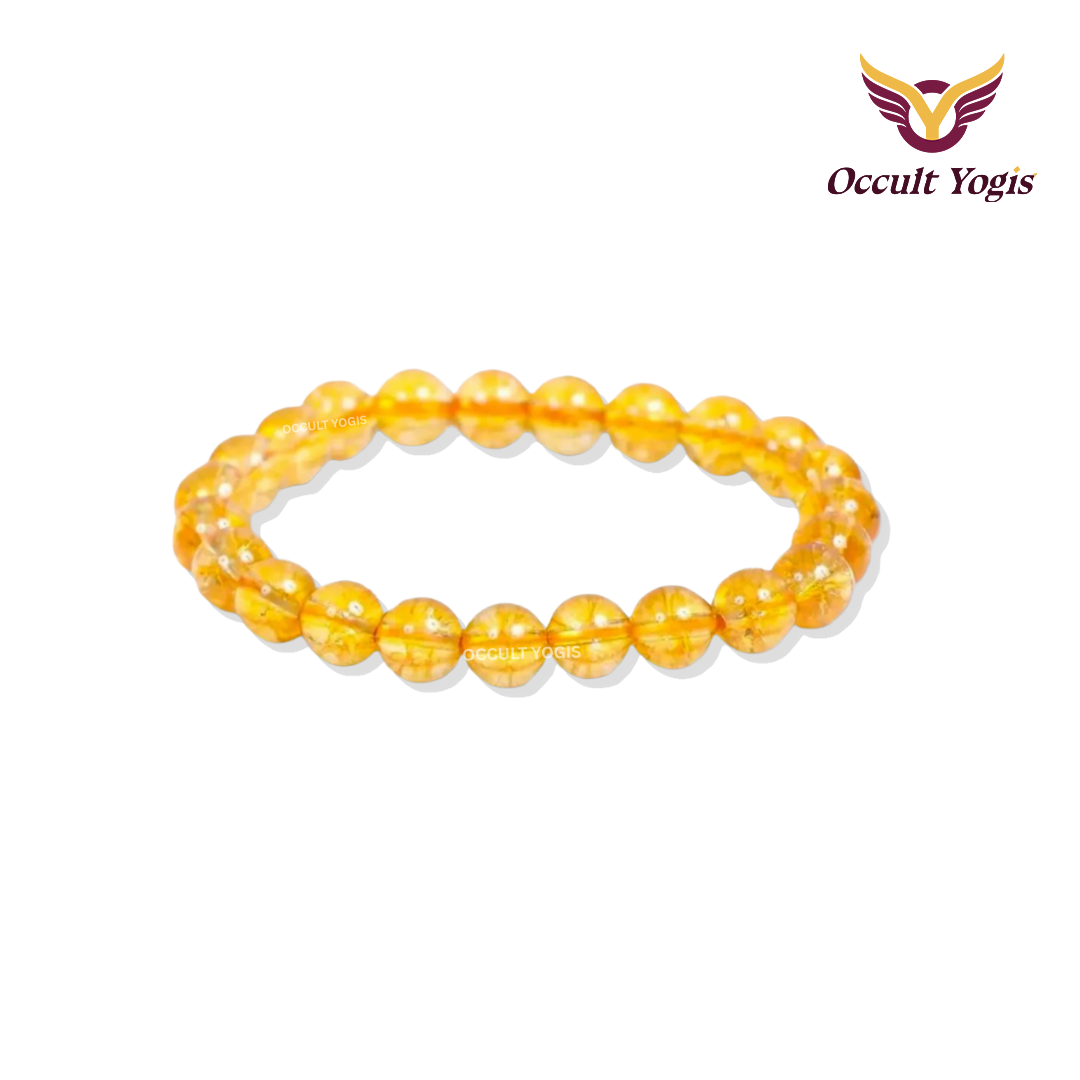 Citrine Crystal Bracelet