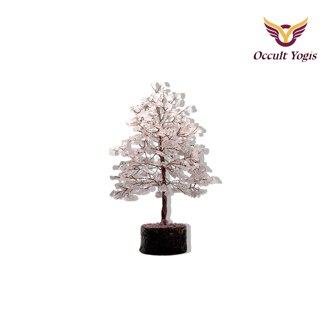 Rose Quartz Crystal Tree