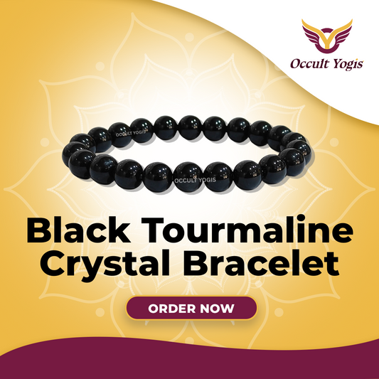 Black Tourmaline Crystal Bracelet