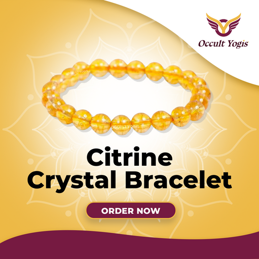 Citrine Crystal Bracelet