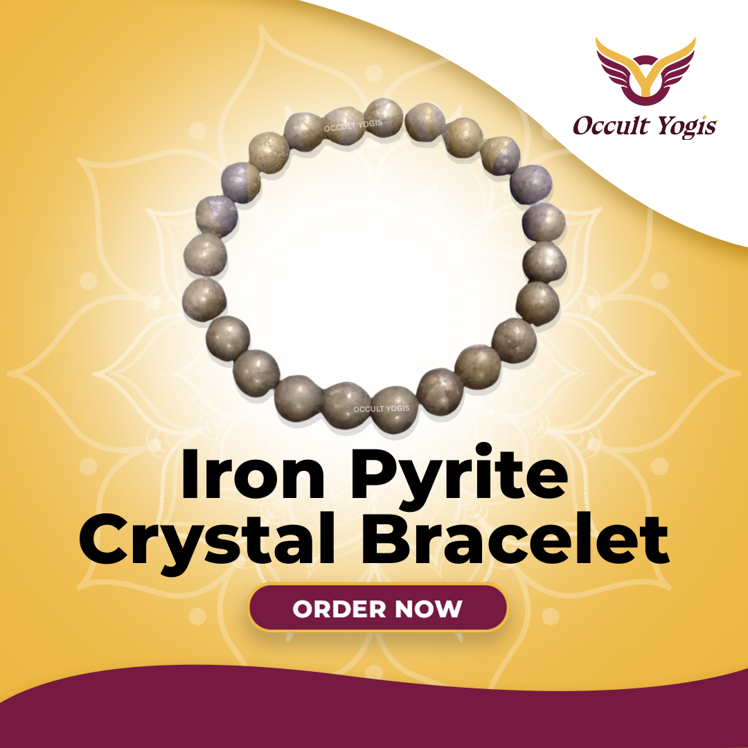 Iron Pyrite Crytal Bracelet