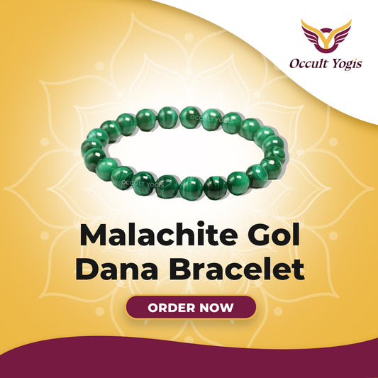 Malachite Gol Dana Bracelet