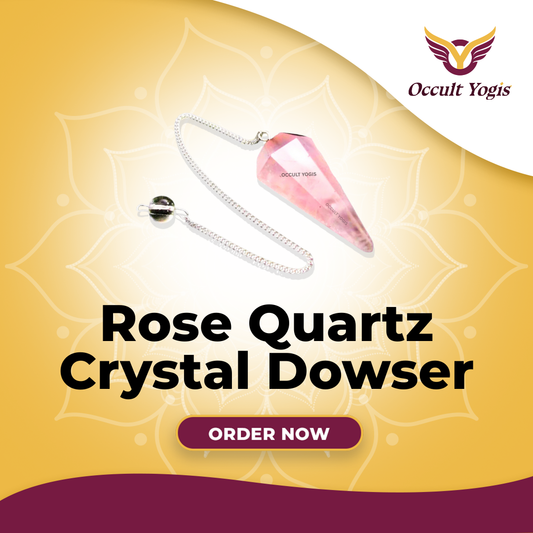 Rose Quartz Crystal Dowser