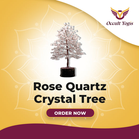 Rose Quartz Crystal Tree