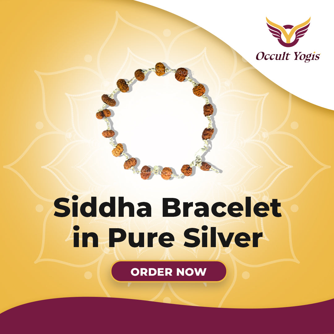 Siddha Bracelet in Pure Silver