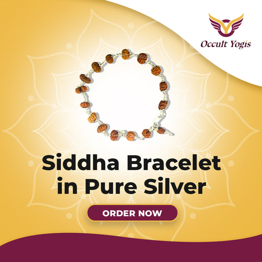 Siddha Bracelet in Pure Silver