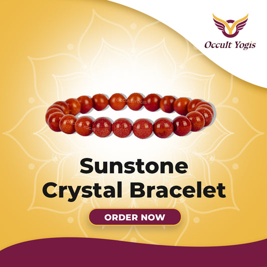 Sunstone Crystal Bracelet